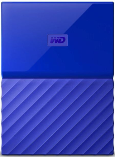 Внешний HDD Western Digital My Passport WDBLHR0020BBL-EEUE  Синий (WDBLHR0020BBL)