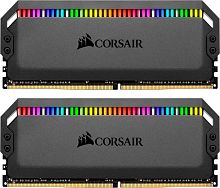 Оперативная память CORSAIR Dominator Platinum RGB CMT32GX4M2C3200C16 DDR4 - 2x 16Гб 3200, DIMM, Ret