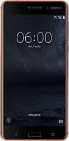 Смартфон Nokia 6 (2017) 64GB Медный